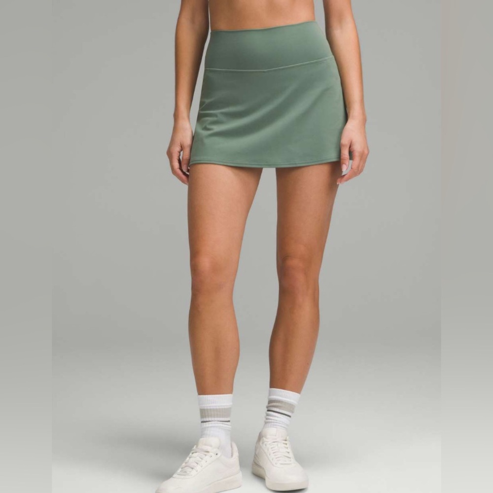 Lululemon Align High-Rise Skirt Grey Eucalyptus